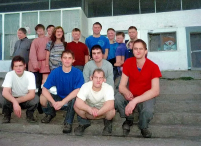 Image similar to we looked so young in this old picture taken in chelyabinsk 1 0 years ago