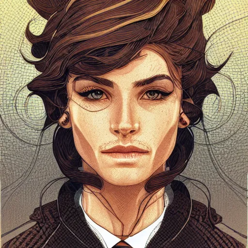 Image similar to head and shoulders portrait of Goal from Deponia illustration, medium shot, intricate, elegant, highly detailed, digital art, ffffound, art by JC Leyendecker and sachin teng