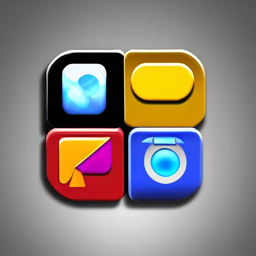 Image similar to 3 d app icon