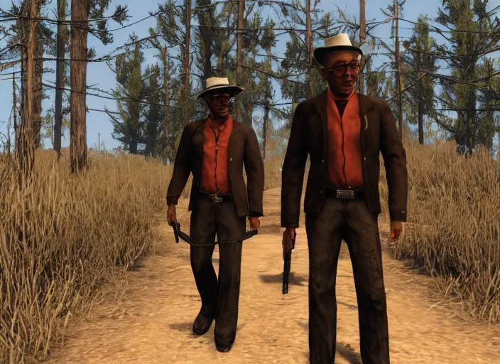 Image similar to gus fring in red dead redemption - H 1080