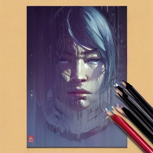 Prompt: Predator, fine-face, realistic shaded perfect face, fine details. realistic shaded lighting poster by Ilya Kuvshinov katsuhiro otomo ghost-in-the-shell, magali villeneuve, artgerm, Jeremy Lipkin and Michael Garmash, Rob Rey and Kentarõ Miura, trending on art station