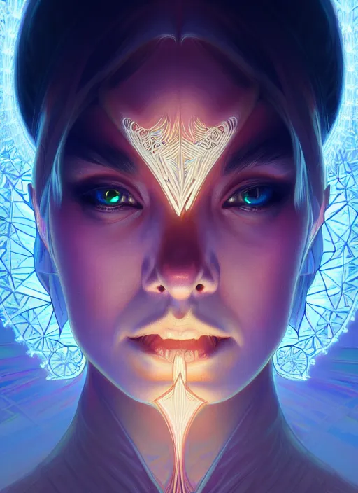 Prompt: symmetry!! portrait of demon terrfied by angle, glowing lights!! intricate, elegant, highly detailed, digital painting, artstation, concept art, smooth, sharp focus, illustration, art by artgerm and greg rutkowski and alphonse mucha, 8 k