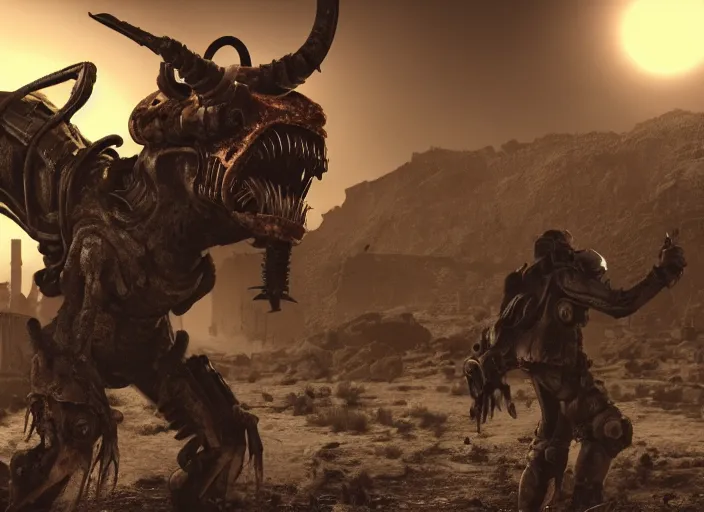 All I Want in Fallout 4 is a Deathclaw Companion