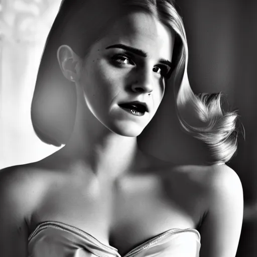 Image similar to Emma Watson as Jessica Rabbit, (EOS 5DS R, modelsociety, symmetric balance)