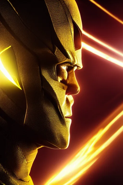 a profile shot of Antony Starr as the Reverse Flash, | Stable Diffusion ...