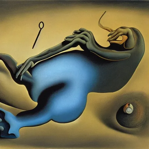 Image similar to the persistence of memory painted by Salvador Dali