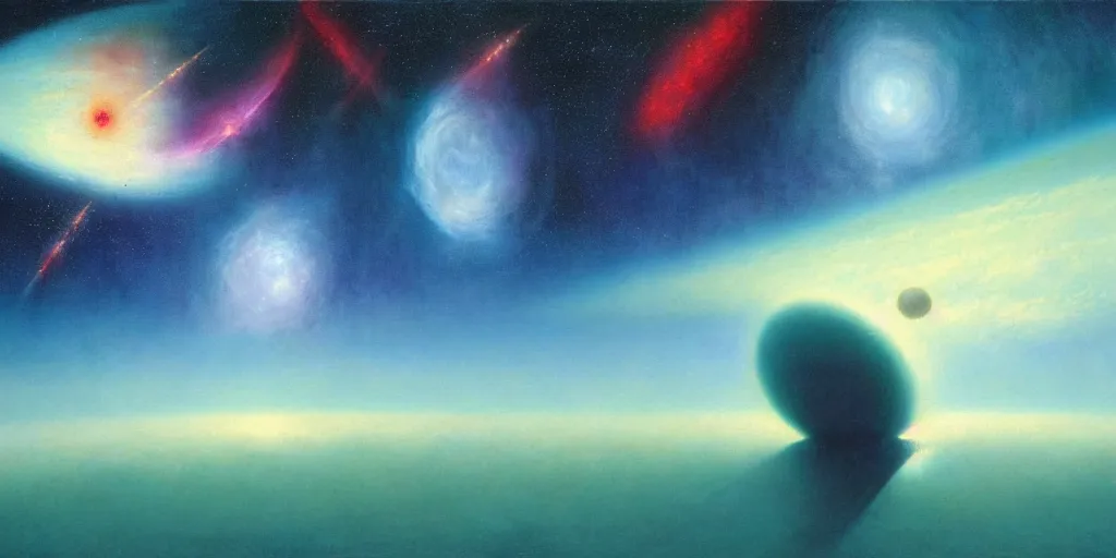 Image similar to Astral Calligraphy, by John Harris