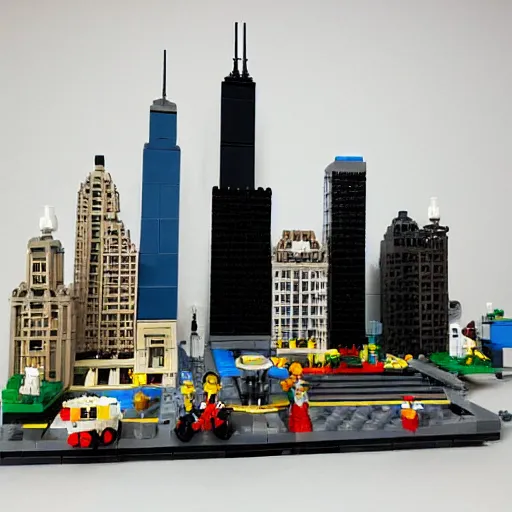 Image similar to Lego Chicago