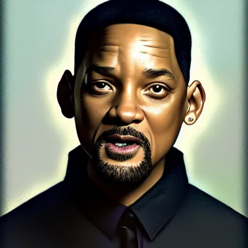 Image similar to will smith by tom bagshaw, slapping barrack obama by tom bagshaw, with a black flip flop, digital art by ilya kuvshinov