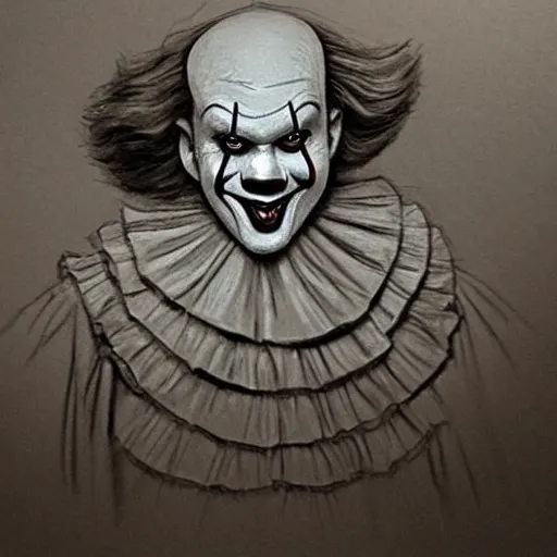 Drawing Pennywise IT — Steemit