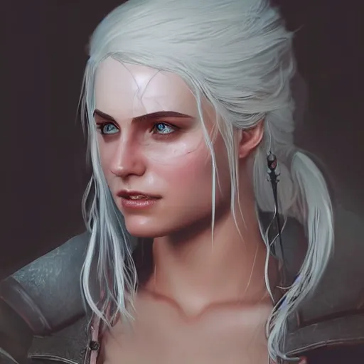 portrait of ciri the witcher 5 amazing details 4 k | Stable Diffusion ...