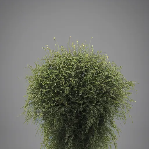 Image similar to photograph of a plant that has never been seen before. 8 k octane render.