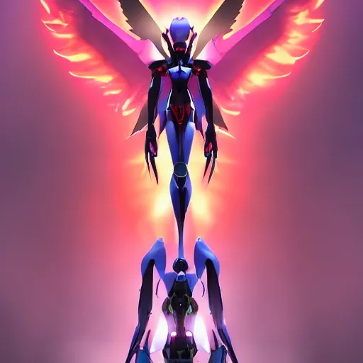 Prompt: evangelion angel invaders 4 k macabre muted dark background grim path traced high definition detailed artstation realistic trending dramatic lighting