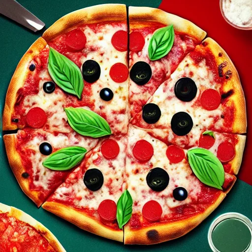 Image similar to italian pizza with watermelon, hyper realistic, 4 k, hyper detail, style by steve mccury and annie leibovitz and chindy sherman