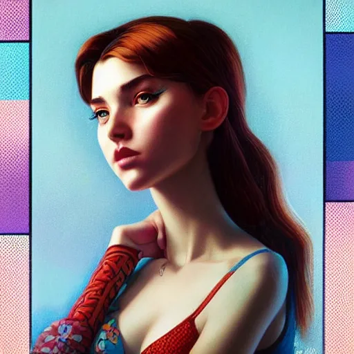 Image similar to lofi portrait, Pixar style, by Tristan Eaton Stanley Artgerm and Tom Bagshaw.