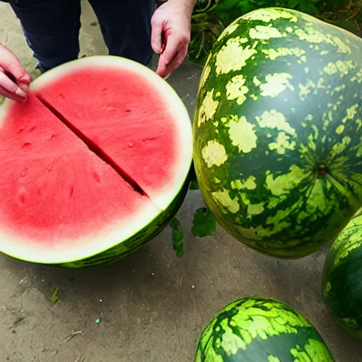 Image similar to watermelon transplant surgery