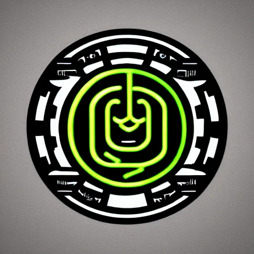 Image similar to anonymous society neon logo