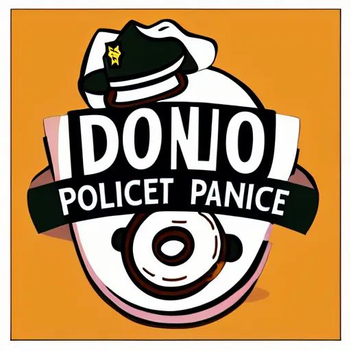 Image similar to “Donut police officer, digital art, 4k, award winning”