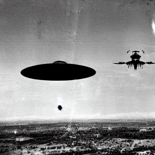 Image similar to roswell ufo 1 9 4 7 flying saucer crash government hiding aliens spaceship battle ahhhhh