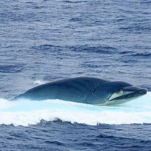 Image similar to photo of mysterious new sea creature