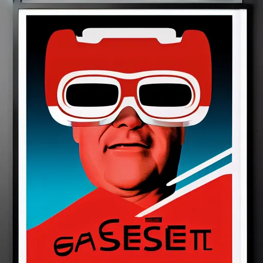 Prompt: poster estilo union sovietica, gafas realidad virtual, completo, hd, alistamiento, tecnologia