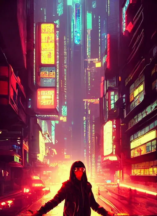 Image similar to portrait, Street view scifi cyberpunk City, bill Boards, neon signs, dramatic lighting, cinematic, establishing shot, extremly high detail, photo realistic, cinematic lighting, post processed, concept art, artstation, matte painting, style by eddie mendoza, raphael lacoste, alex ross