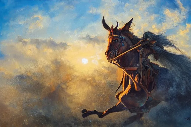 Image similar to viktor coy, fantasy, painting, ultra realistic!!!, clear weather, golden hour, sharp focus