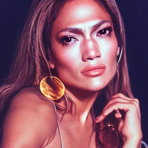 Image similar to jennifer lopez as nendoroid, 8 k hd dof, cinestill 8 0 0 t