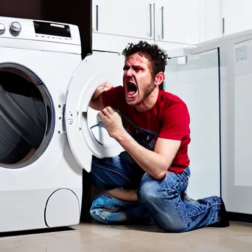 Image similar to rage against the washing machine