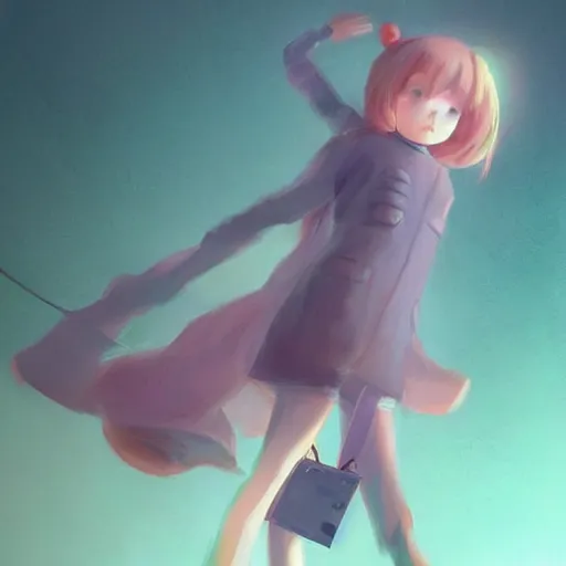 Image similar to beautiful huggy-wuggy from poppy-playtime the video game, digital painting by Hiyao Miyazaki, Studio Ghibli, Yanjun Cheng, portrait, cinematic lighting, highly detailed, concept art, Atmosphere, illustration, smooth, sharp focus, editor's pickup, trending on artstation, trending on deviantart