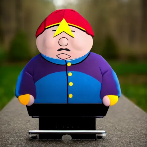 Image similar to Eric Cartman as a real life human XF IQ4, f/1.4, ISO 200, 1/160s, 8K, RAW, unedited, symmetrical balance, in-frame