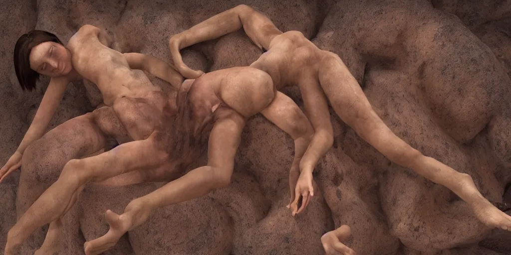 Image similar to a dream of flesh, claustrophobic, ultra-realistic