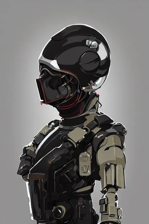 Image similar to robot ninja mask helmet metal gear solid training suit swat commando, aesthetic octane render, 8 k hd resolution, by ilya kuvshinov and cushart krentz and gilleard james, by carl warner and jim woodring, trending on artstation : 1. 5, sweet joy harmony color scheme