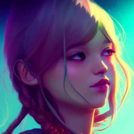 Image similar to portrait of a beautiful hippie, art by lois van baarle and ross tran and sam yang and ilya kuvshinov and guweiz, digital art, high detail, sharp focus, unreal engine 5, trending on artstation, deviantart, pinterest, 4 k uhd image