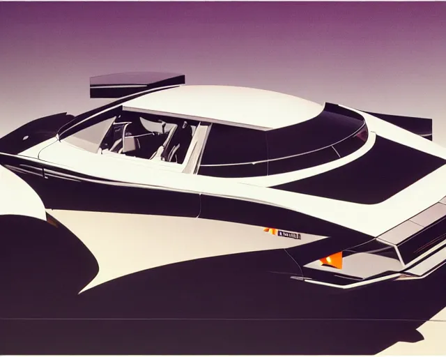 Image similar to syd mead