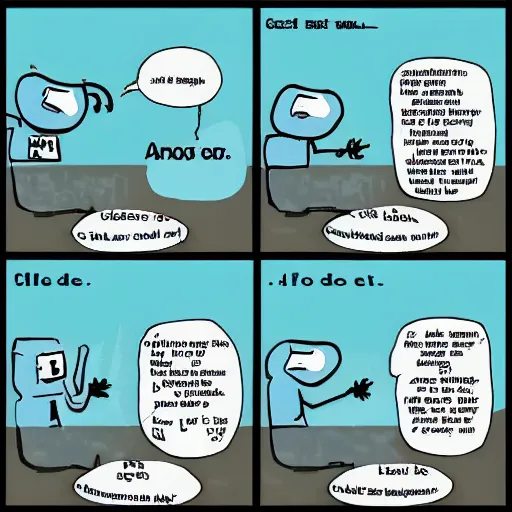 Prompt: computer science joke XKCD comic