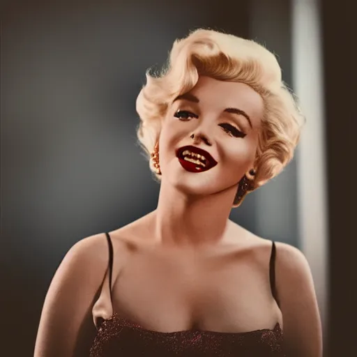 Prompt: Marylin Monroe in 2022, XF IQ4, 150MP, 50mm, F1.4, ISO 200, 1/160s, natural light, Adobe Lightroom, photolab, Affinity Photo, PhotoDirector 365