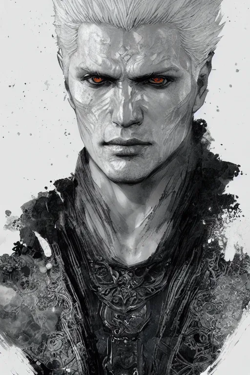 Devil May Cry 3 Vergil Power portrait - @SyanArt - Buy illustrations and  artworks made by Digital Artist –