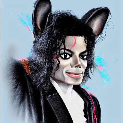 Prompt: michael jackson as a rabbit, 4k, trending on artstation, photorealistic, hyper detailed