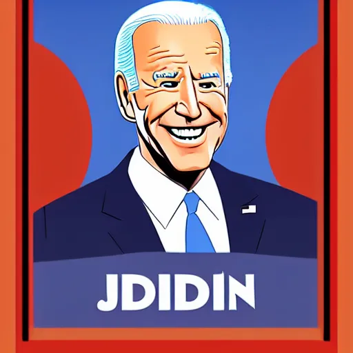 Image similar to joe biden charicature by disney pixar