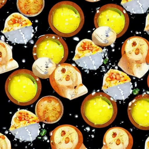 Image similar to food raining