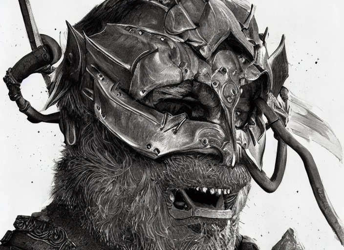 Prompt: a highly detailed skyrim portrait of a dentist, james gurney, james jean