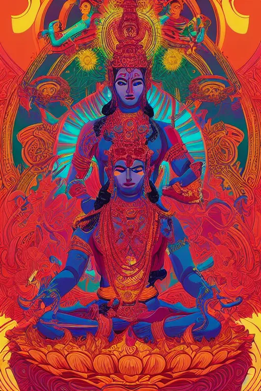 Prompt: Vajrakilaya by Kilian Eng