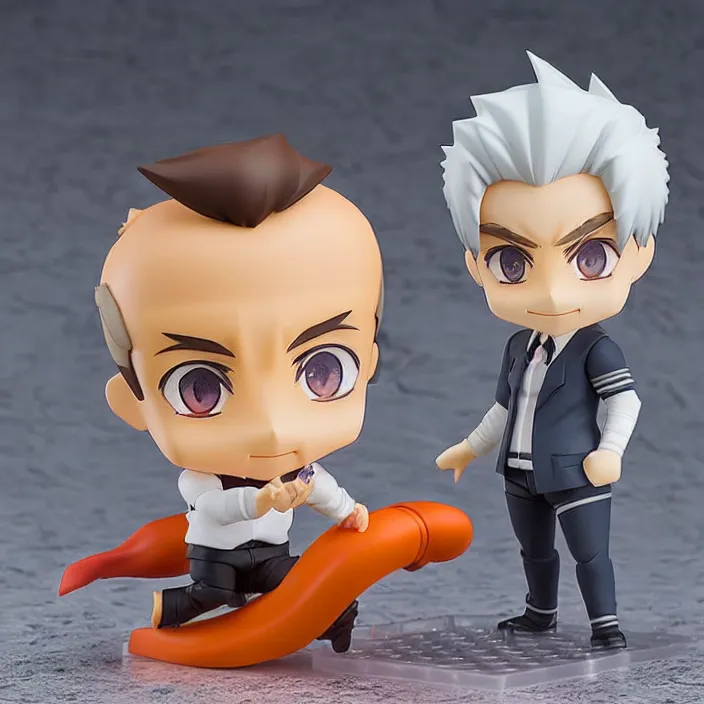 Image similar to jordan peterson, an anime nendoroid of jordan peterson, figurine, detailed product photo