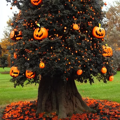 Image similar to halloween tree