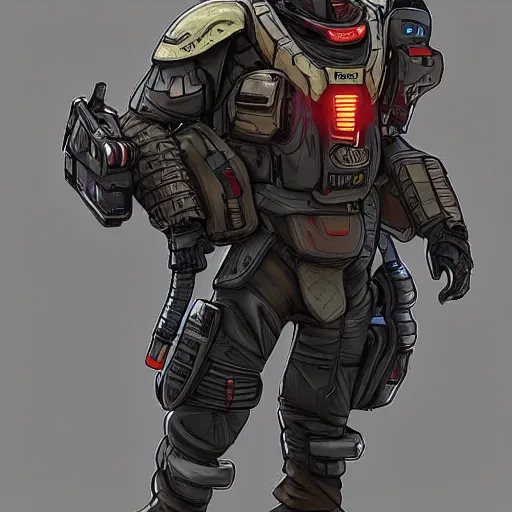 Image similar to bloodhound from apex legends, digital art, character design, masterpiece