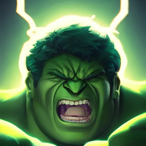 Image similar to face icon stylized minimalist the hulk, loftis, cory behance hd by jesper ejsing, by rhads, makoto shinkai and lois van baarle, ilya kuvshinov, rossdraws global illumination