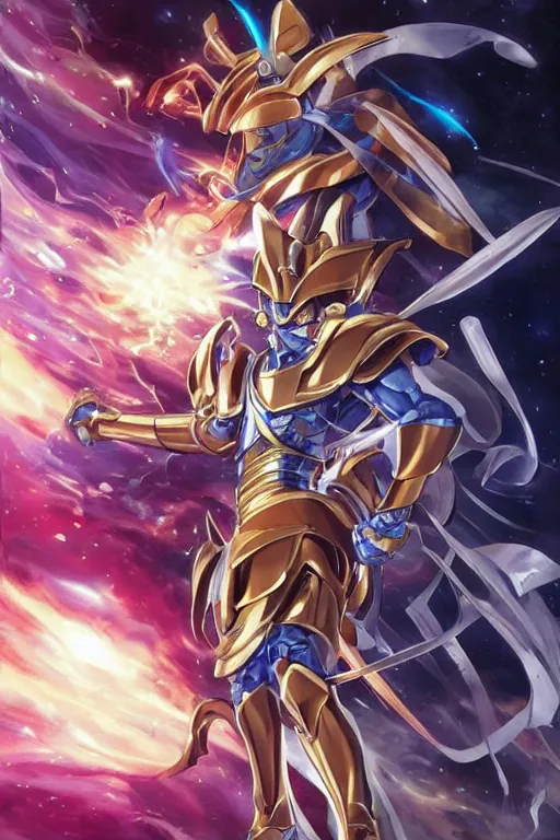 Image similar to 2 0 2 2 knights of the zodiac saint seiya battle for sanctuary hero suit armor comics mask minimalist verytoon nautiljon animes toei animation namco bandai, art by artgerm and greg rutkowski and magali villeneuve