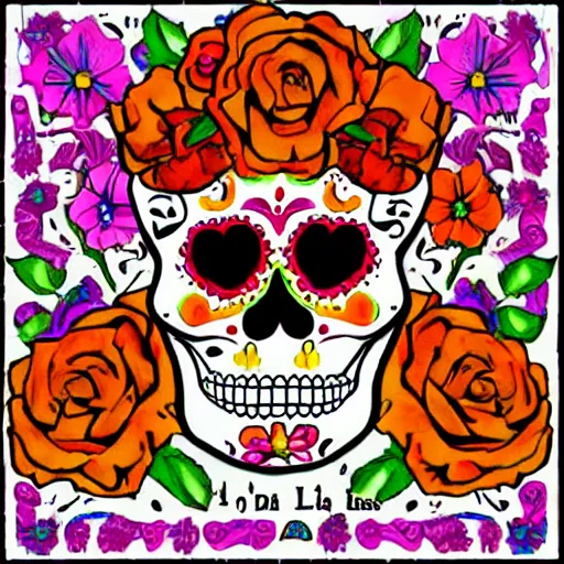 Prompt: Dia de Los Muertos