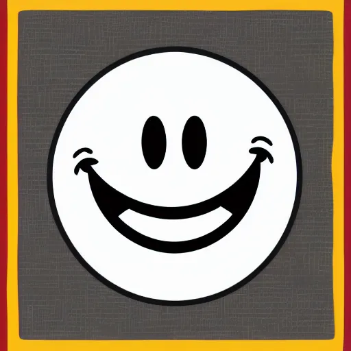 Image similar to Smiley. Vector happy face